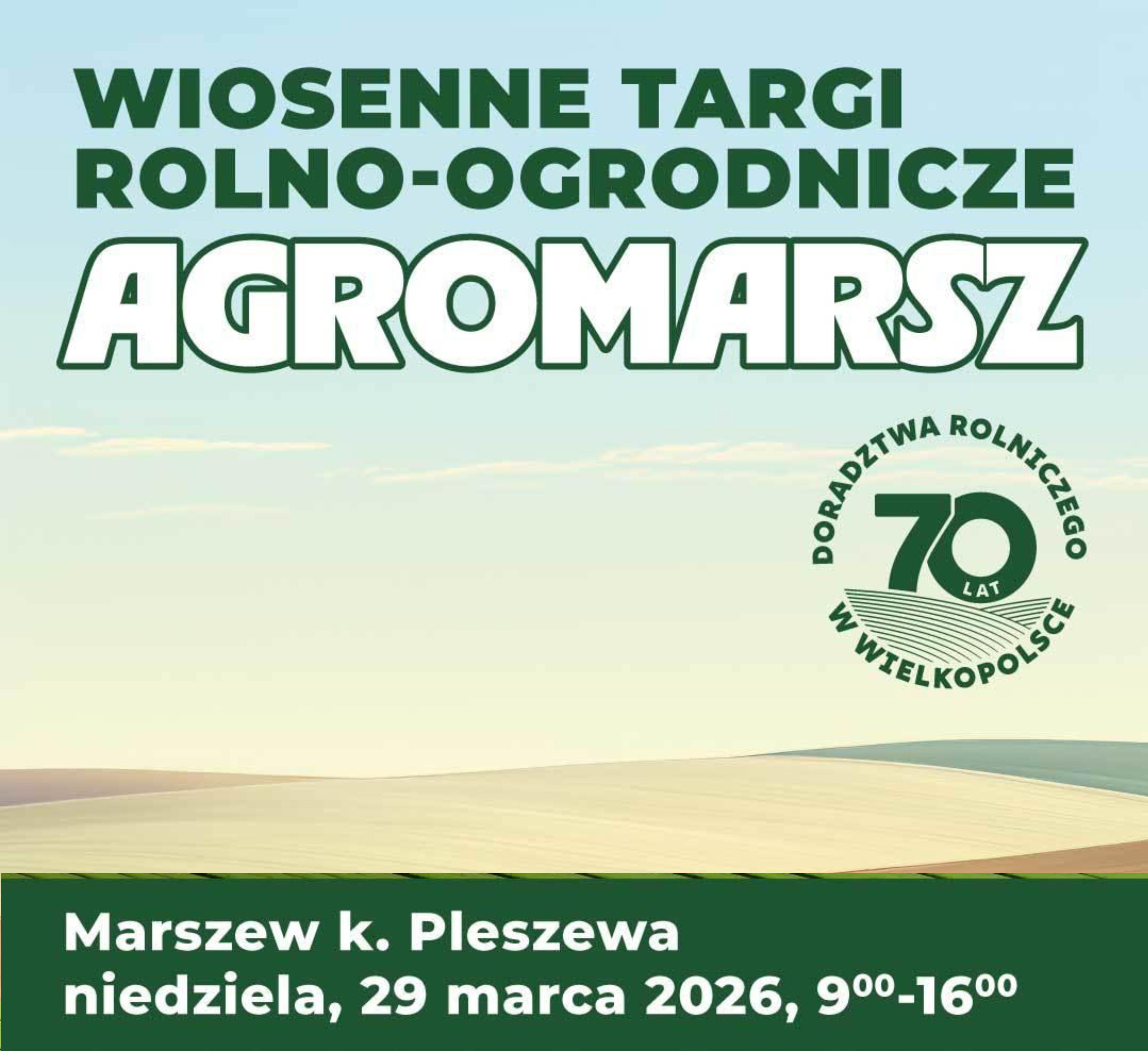 Wiosenne Targi AGROMARSZ 2026